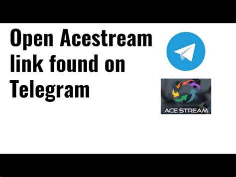 You can join any shared telegram channel link without any admin permission. . Acestream telegram
